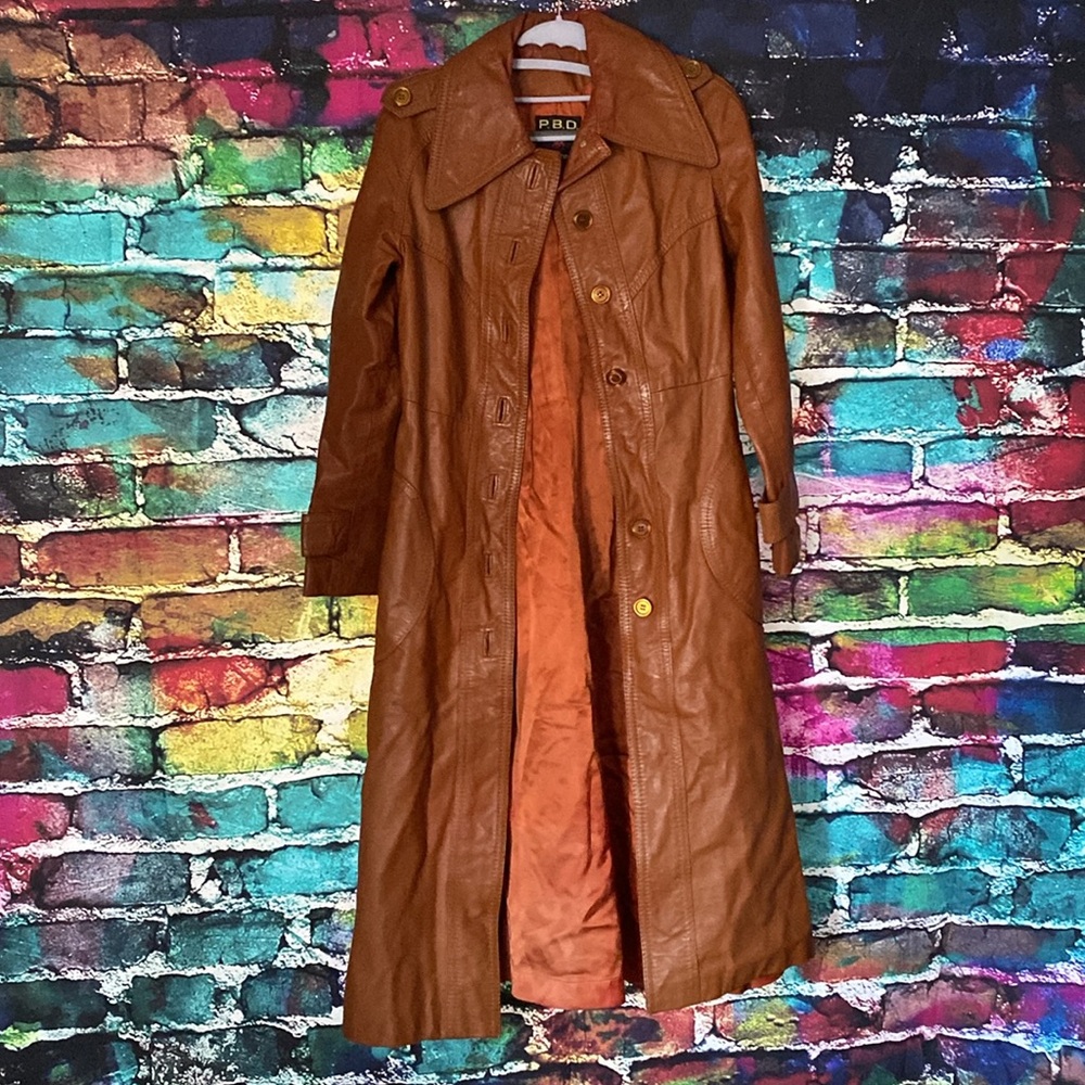 PBD brown Leather Jacket